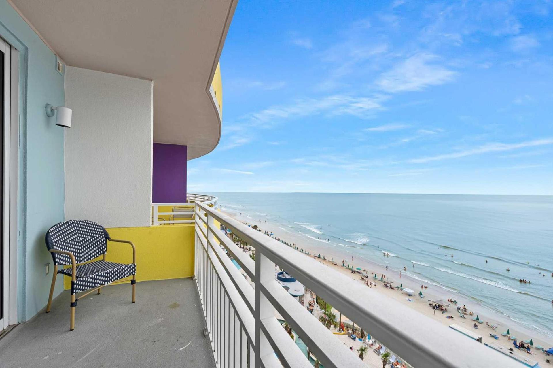 Luxury 11Th Floor 1 Bedroom Condo Direct Oceanfront Wyndham Ocean Walk Resort Daytona Beach | 1107 Ngoại thất bức ảnh